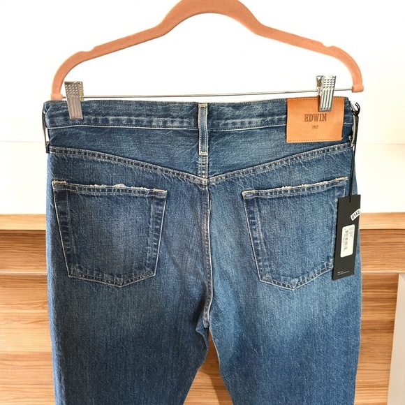 EDWIN Benton Slim Fit Gravity Jeans Size 32 Raw Hem | NWT
⸻ - Picture 3 of 8